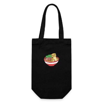Otter - Gift Bag for Bottles - black - Front
