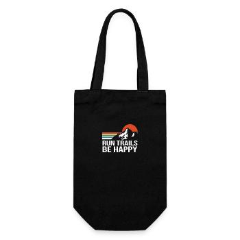 Trail running - Gift Bag for Bottles - black - Front