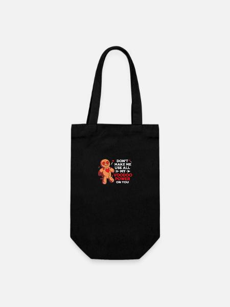 Voodoo - Gift Bag for Bottles - black