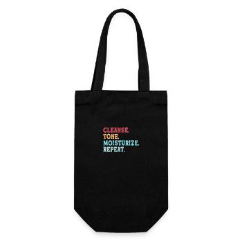 Beautician Make-up - Gift Bag for Bottles - black - Front