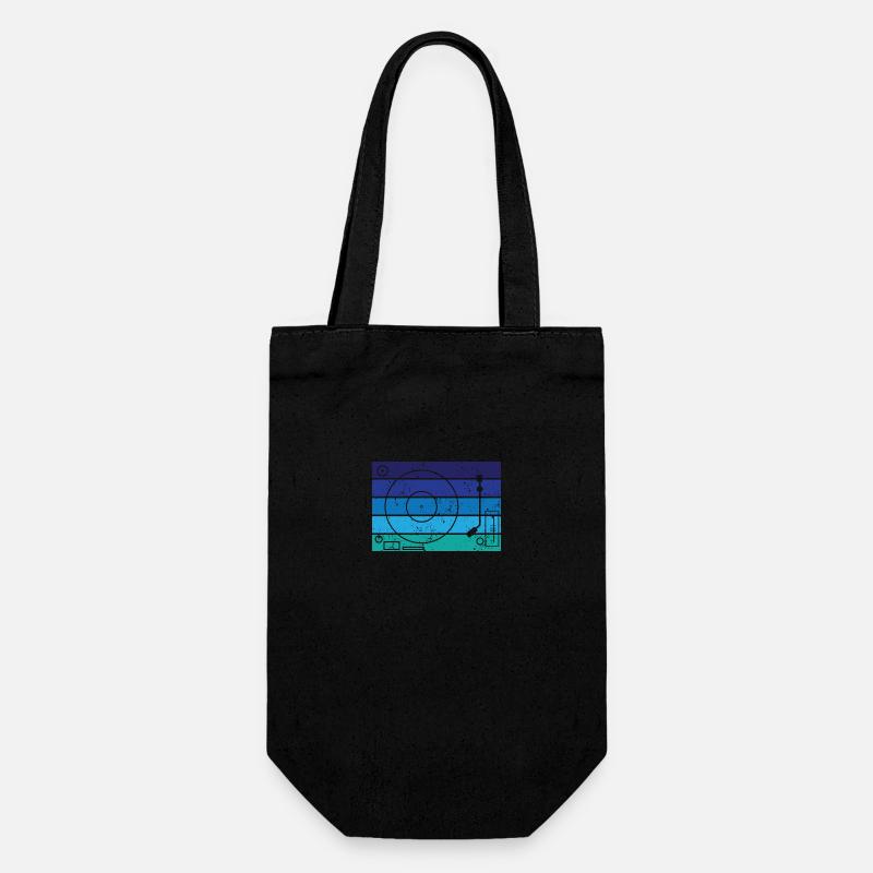 Vinyle - Sac à bouteille - noir