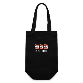 Periodic table - Gift Bag for Bottles - black - Front