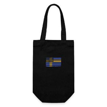 Schweden Schwedisch - Geschenkbeutel für Flaschen - Schwarz - Vorne