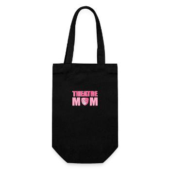 Theater Mama Mutter - Geschenkbeutel für Flaschen - Schwarz - Vorne