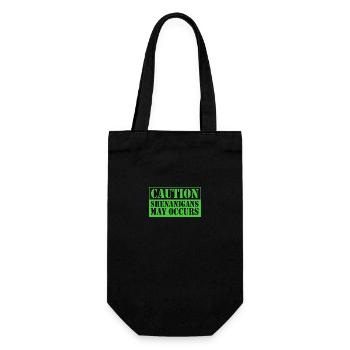 Shenanigan - Gift Bag for Bottles - black - Front