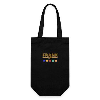 Frank - Geschenkbeutel für Flaschen - Schwarz - Vorne
