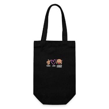 Goldendoodle - Gift Bag for Bottles - black - Front