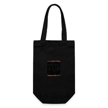 Mallorca Party Crew - Geschenkbeutel für Flaschen - Schwarz - Vorne