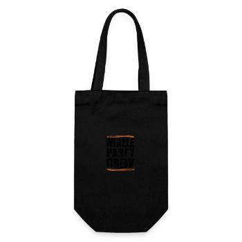 Malle Party Crew - Geschenkbeutel für Flaschen - Schwarz - Vorne