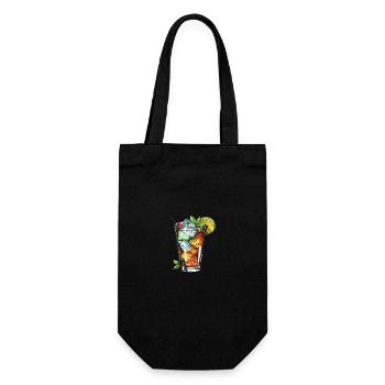 Lemonade Drink - Gift Bag for Bottles - black - Front