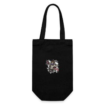 Donkey Comic Funny Party - Gift Bag for Bottles - black - Front
