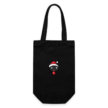 Ant Christmas Cute - Gift Bag for Bottles - black - Front