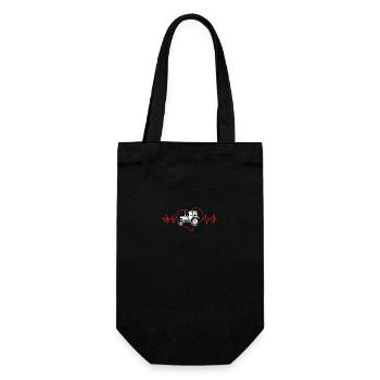 Farmer Farmer Farmer's Wife Farm - Gift Bag for Bottles - black - Front