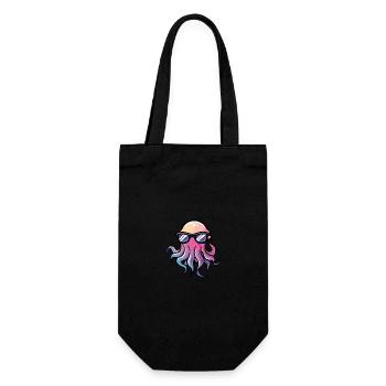 Méduse Cool Animal - Sac à bouteille - noir - Devant