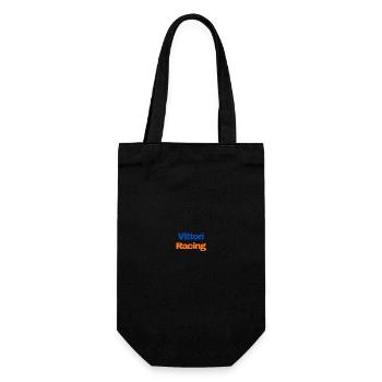 Vittori Racing Logo - Geschenkbeutel für Flaschen - Schwarz - Vorne