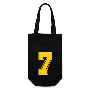 7 - Gift Bag for Bottles - black - Front