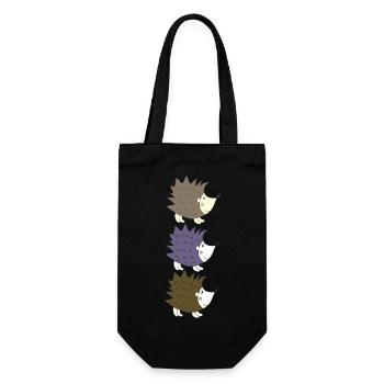 Hérisson Triple - Sac à bouteille - noir - Devant
