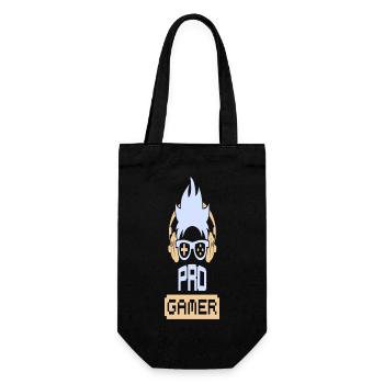 Pro Gamer - Gift Bag for Bottles - black - Front