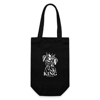 Rhodesian Ridgeback King of everything Wilsigns - Gift Bag for Bottles - black - Front