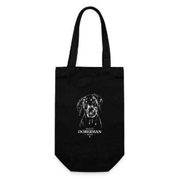 Doberman Maman Chien Chien Doberman Wilsigns - Sac à bouteille - noir - Devant