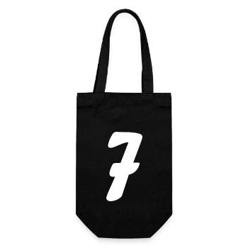 7 - Gift Bag for Bottles - black - Front