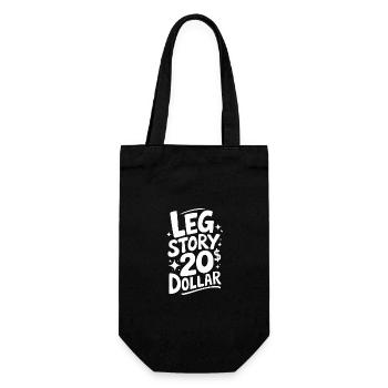 Amputation Disability - Gift Bag for Bottles - black - Front