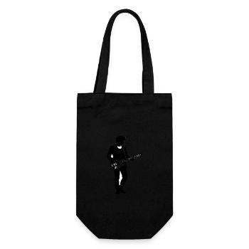 Musicien - Autocollant de musique - Sac à bouteille - noir - Devant