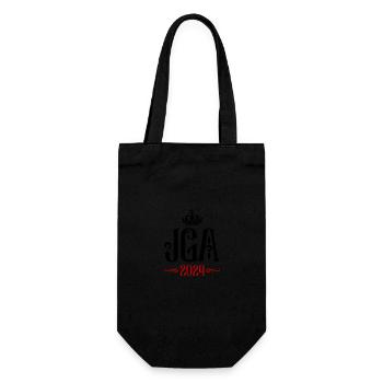 Bachelor party 2024 bachelor party - Gift Bag for Bottles - black - Front