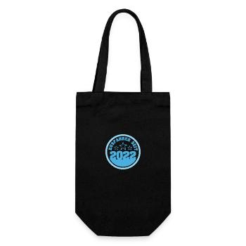 2022 - Gift Bag for Bottles - black - Front