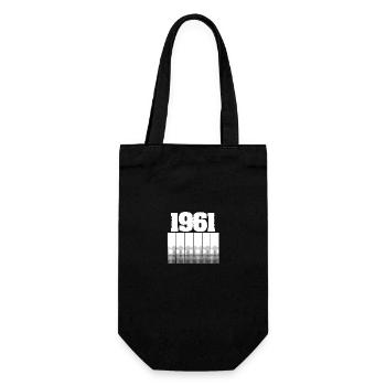 1961 1961 - Gift Bag for Bottles - black - Front