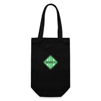 Gift for Bianca - Gift Bag for Bottles - black - Front