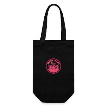 1983 - Gift Bag for Bottles - black - Front