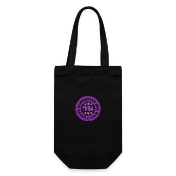Année 1984 - Sac à bouteille - noir - Devant