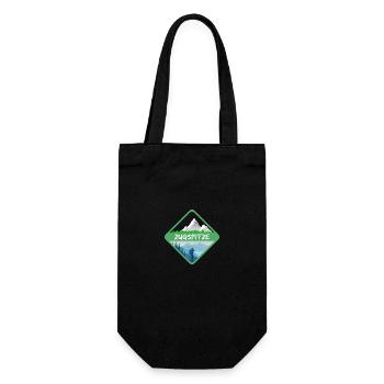 Nature Zugspitze - Gift Bag for Bottles - black - Front