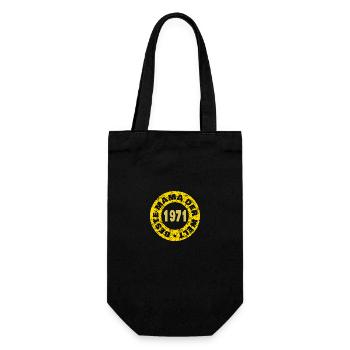 1971 1971 - Gift Bag for Bottles - black - Front