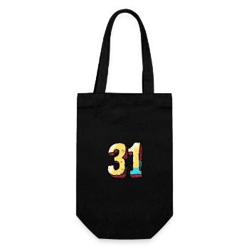Bande dessinée à 31 chiffres - Sac à bouteille - noir - Devant