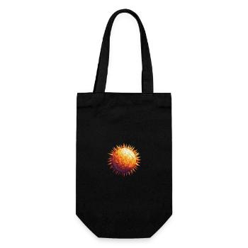 Polygone solaire - Sac à bouteille - noir - Devant