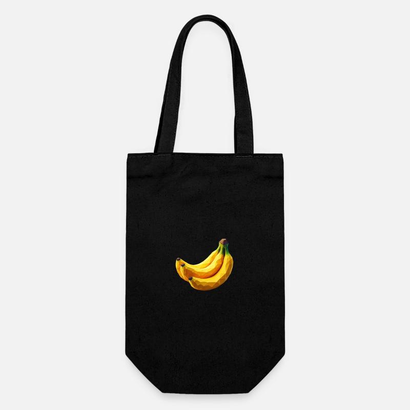 Polygone de banane - Sac à bouteille - noir