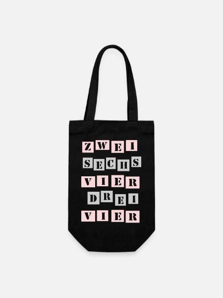 26434 - Geschenkbeutel für Flaschen - Schwarz