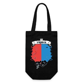 Ticino - Gift Bag for Bottles - black - Front