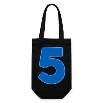 5 - Gift Bag for Bottles - black - Front