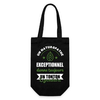 Un naturopathe exceptionnel métier homme - Sac à bouteille - noir - Devant