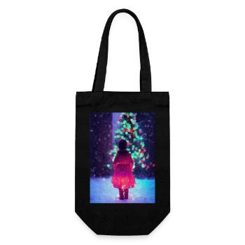Noël 18 - Sac à bouteille - noir - Devant