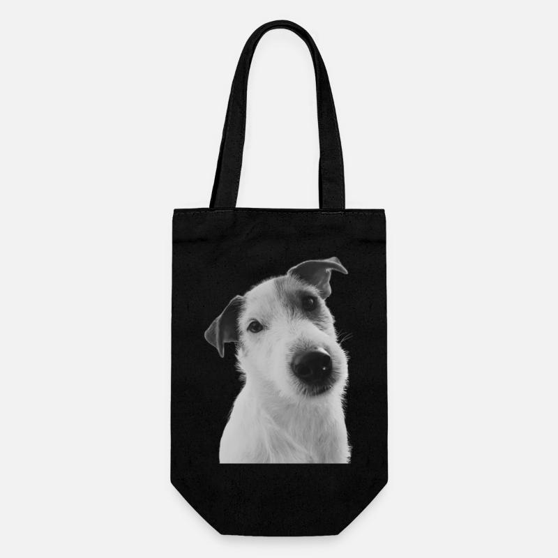 Heurtoir du Jack Russell - Sac à bouteille - noir