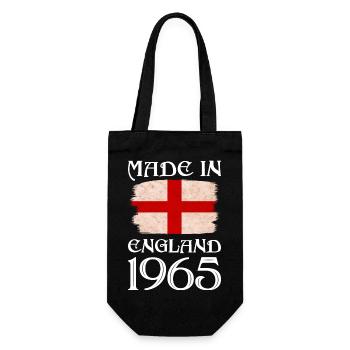 Made in England 1965 - St George's Day - English - Gift Bag for Bottles - black - Front