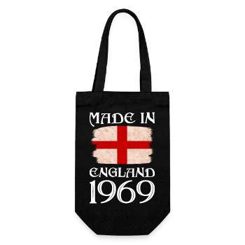 Made in England 1969 - St George's Day - English - Gift Bag for Bottles - black - Front