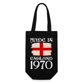 Made in England 1970 - St George's Day - English - Gift Bag for Bottles - black - Front