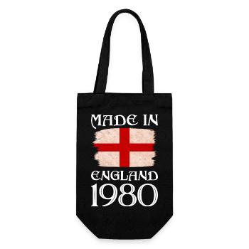 Made in England 1980 - St George's Day - English - Gift Bag for Bottles - black - Front