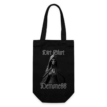 Dirt Blurt original - Demoness - Gift Bag for Bottles - black - Front