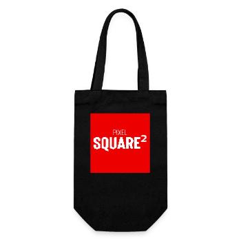 Square Streetwear: Fun & Clear Statement - Sac à bouteille - noir - Devant